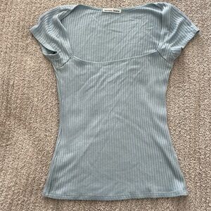 Reformation Size M Square Neck T Shirt